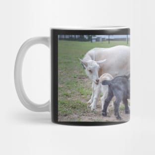 Mom and baby goats Mug